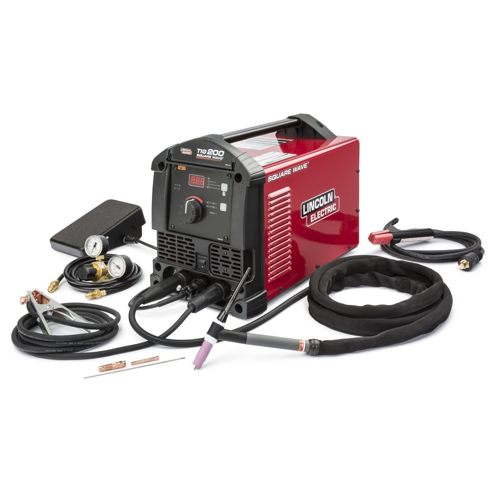 Lincoln K5126-1 Square Wave TIG 200 AC/DC TIG & Stick Welder 1 Lincoln K5126-1 Square Wave TIG 200 AC/DC TIG & Stick Welder