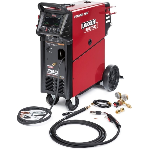 Lincoln Power MIG 260 260 Amp MIG Welder (208-575V Industrial)