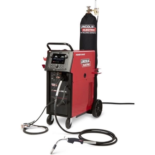 Lincoln Power Wave 300C Standard Multi-Process Welder (MIG/TIG/Stick)