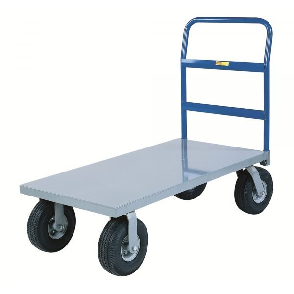 Little Giant NBB-2448-10P 1,500 lbs Cushion-Load Platform Truck w/ Pneumatic Tires (24" x 48") 1 Little Giant NBB-2448-10P 1,500 lbs Cushion-Load Platform Truck w/ Pneumatic Tires (24" x 48")