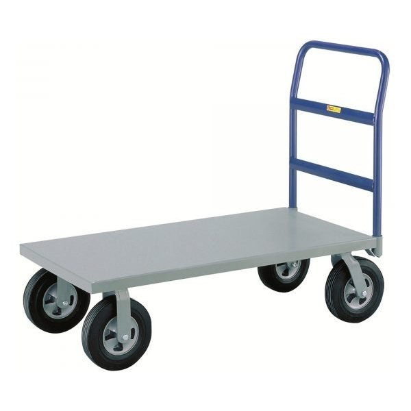 Little Giant NBB-3060-10SR 1,500 lbs Cushion-Load Platform Truck w/ Puncture-Proof Tires (30" x 60")