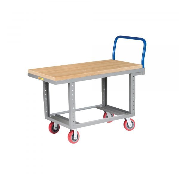 Little Giant RNJ-3060-6PY-AH 2,000 lbs Ergonomic Work Height Platform Truck w/ Auto-Height (30" x 60") 1 Little Giant RNJ-3060-6PY-AH 2,000 lbs Ergonomic Work Height Platform Truck w/ Auto-Height (30" x 60")