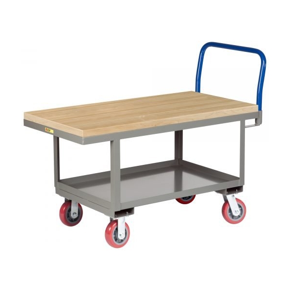 Little Giant RNJ2-3060-6PY 2,000 lbs Ergonomic Work Height Platform Truck (30" x 60")