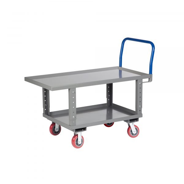 Little Giant RNL2-2448-6PYAH 2,000 lbs Ergonomic Lipped Deck Platform Truck w/ Auto-Height (24" x 48") 1 Little Giant RNL2-2448-6PYAH 2,000 lbs Ergonomic Lipped Deck Platform Truck w/ Auto-Height (24" x 48")