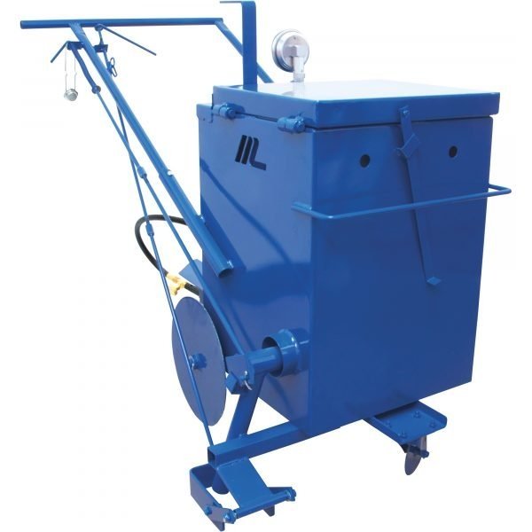 Marshalltown AT10MA 10-Gallon Blue Asphalt Melter/Applicator