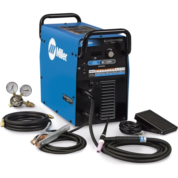 Miller 907627 Diversion 180 Complete AC/DC TIG Welder Package