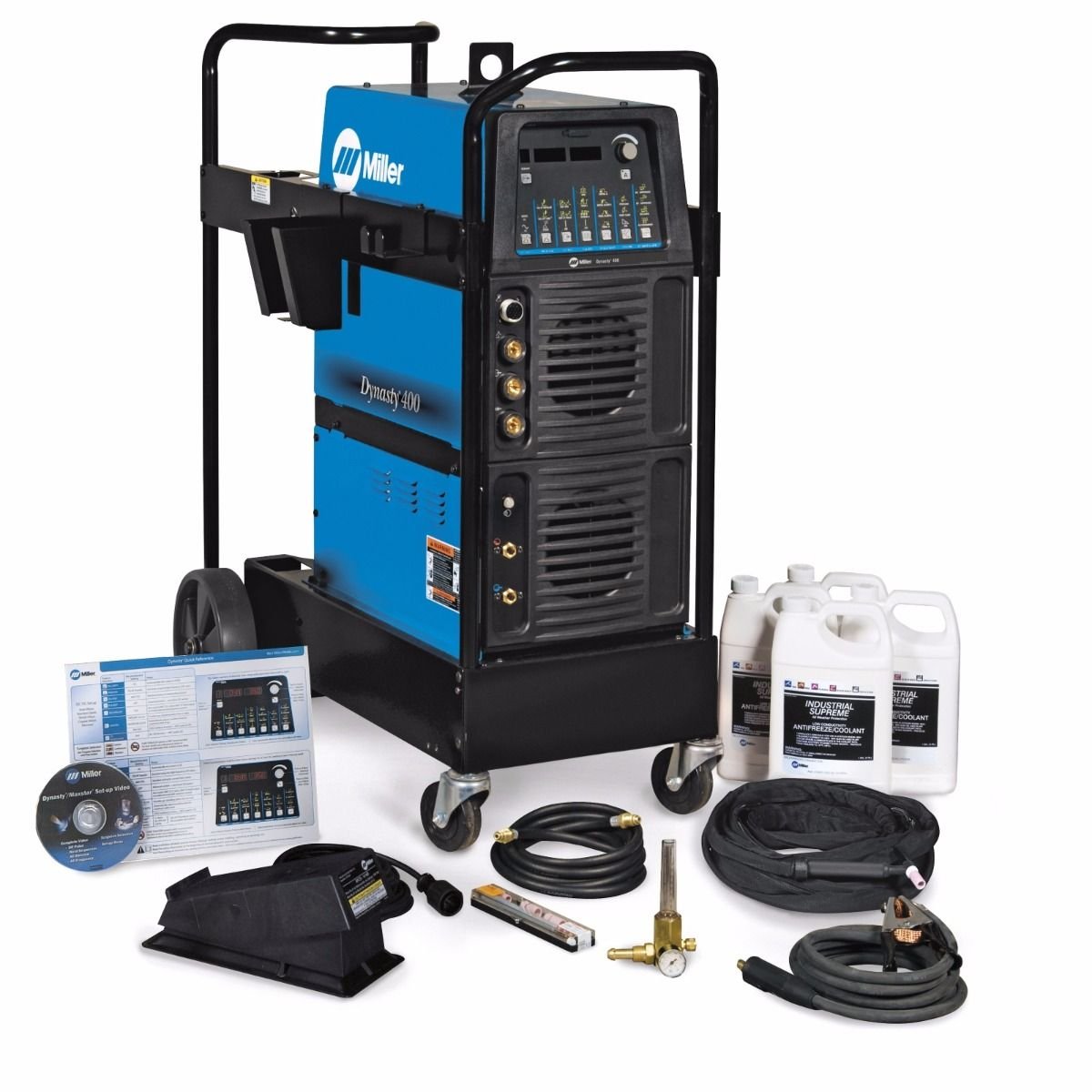 Miller 951694 Dynasty 400 AC/DC TIG Welder w/ Wired Foot Control 1 Miller 951694 Dynasty 400 AC/DC TIG Welder w/ Wired Foot Control