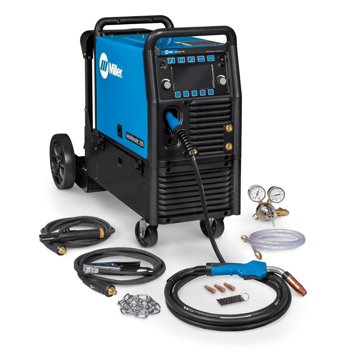 Miller 951767 Multimatic 255 Pulsed Multi-Process Welder w/ RG (208-575V) 1 Miller 951767 Multimatic 255 Pulsed Multi-Process Welder w/ RG (208-575V)