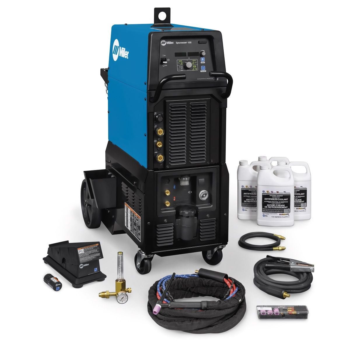 Miller 951873 Syncrowave 400 AC/DC TIG Welder w/ Wireless Foot Control 1 Miller 951873 Syncrowave 400 AC/DC TIG Welder w/ Wireless Foot Control