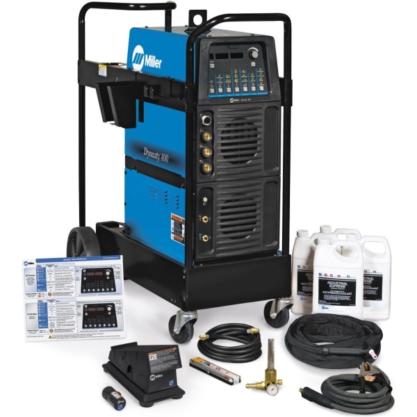 Miller 951876 Dynasty 400 High-Output AC/DC TIG Welder w/ Wireless Foot Control