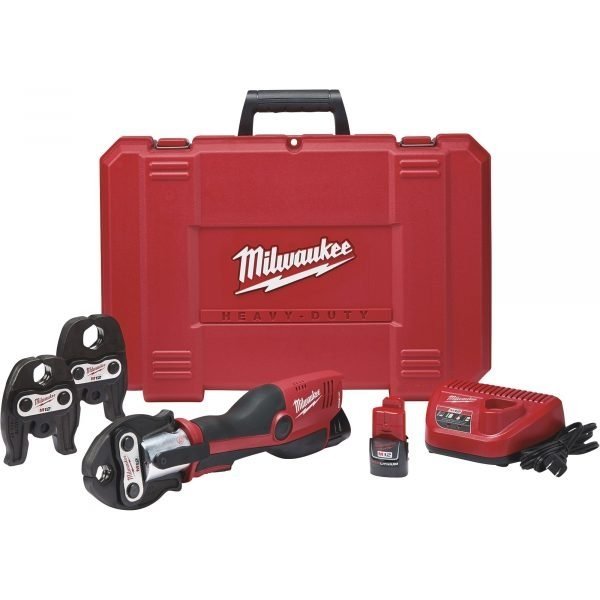 Milwaukee 2473-22 M12 FORCE LOGIC Cordless Press Tool Kit - 12V
