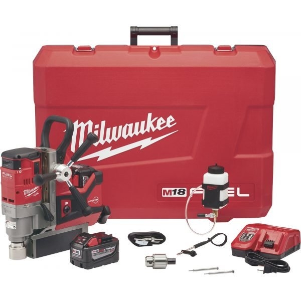 Milwaukee 2787-22HD M18 Magnetic Drill Kit - 18V, 2 Batteries