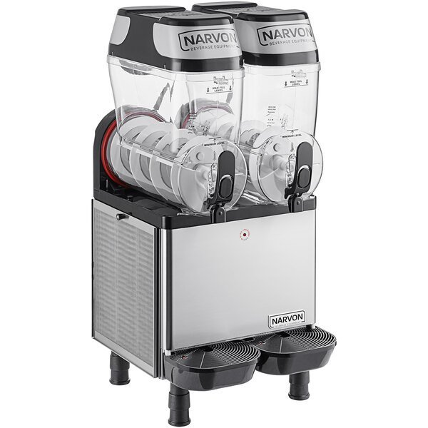 Narvon SM2 - Double 3 Gallon Pourover Slushy Machine 1 Narvon SM2 - Double 3 Gallon Pourover Slushy Machine
