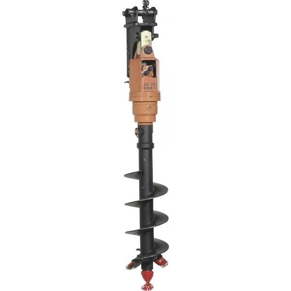 NorTrac Mini Excavator Auger Attachment 11.81in Dia. x 47.25in L