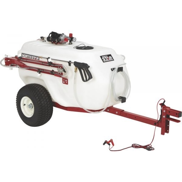 NorthStar 101-Gal. Tow-Behind Sprayer 7.0 GPM 12V DC Boom