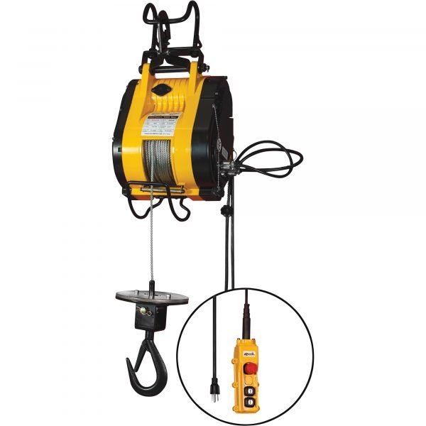 OZ Lifting OBH500 Electric Builder’s Hoist 500 lbs Capacity (90 ft Lift) 1 OZ Lifting OBH500 Electric Builder’s Hoist 500 lbs Capacity (90 ft Lift)