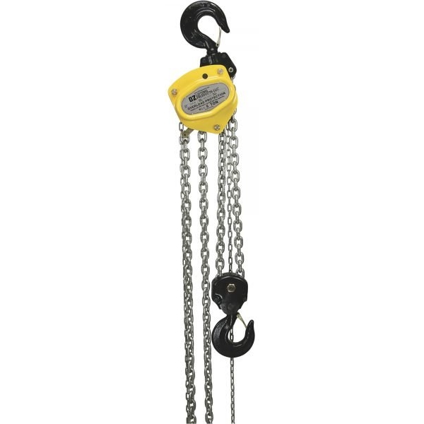 OZ Lifting OZ050-20CHOP 5-Ton Premium Manual Chain Hoist (20 ft Lift)