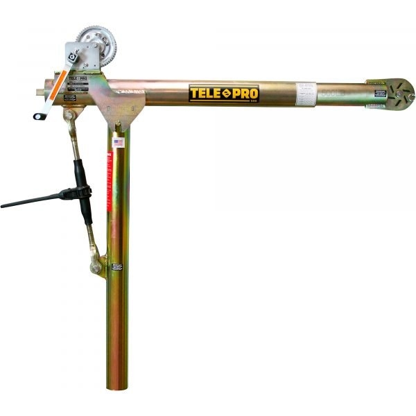 OZ Lifting OZTP500DAV Tele-Pro Davit Crane 500 lbs Capacity (57.25" Height)