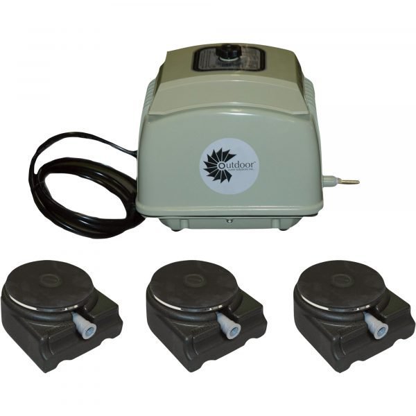 Outdoor Water Solutions EAU0184 AerMaster LD Electric Pond Aerator 7.0 CFM 1 Outdoor Water Solutions EAU0184 AerMaster LD Electric Pond Aerator 7.0 CFM