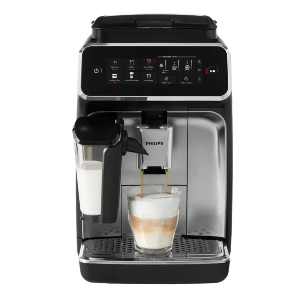 Philips 3300 LatteGo SilentBrew - Espresso Black Chrome
