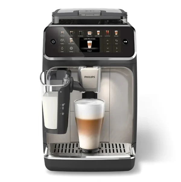 Philips 5500 LatteGo SilentBrew - Espresso Black Chrome
