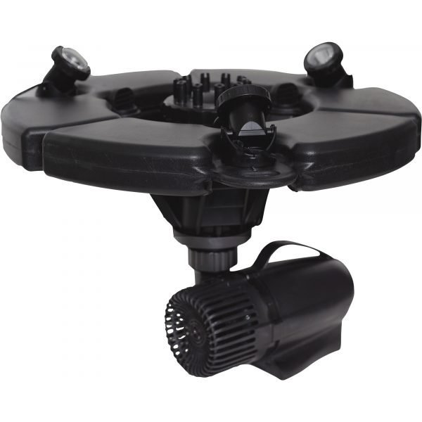 Pond Boss 52621 Floating Fountain with LED Lights 1/2 HP Pump