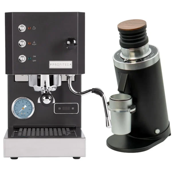 Profitec Go & DF64 Gen 2 - DLC Burrs Grinder Bundle