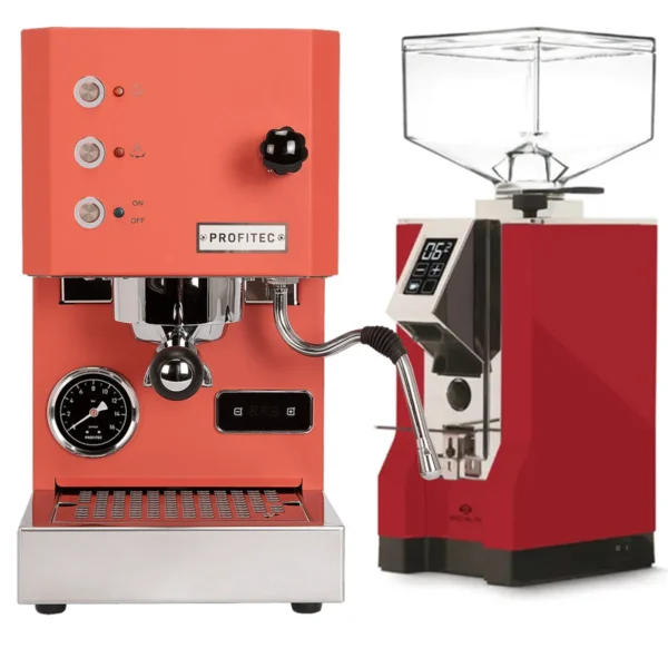 Profitec Go Red & Eureka Mignon Specialita - Red Bundle