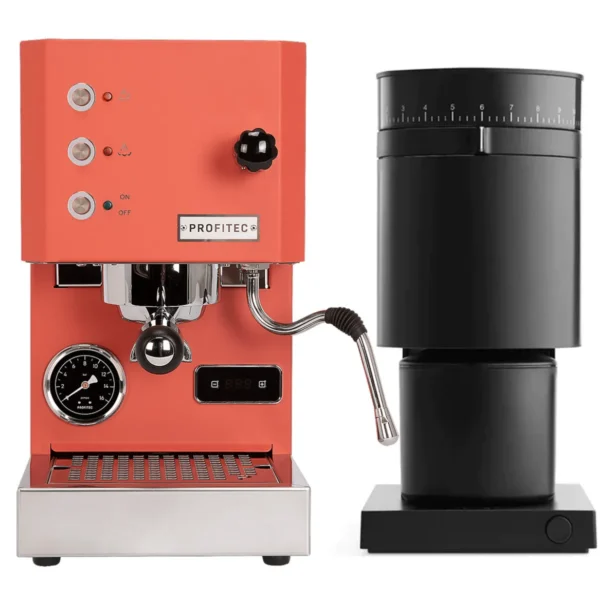 Profitec Go Red & Fellow Opus Black - Espresso Bundle
