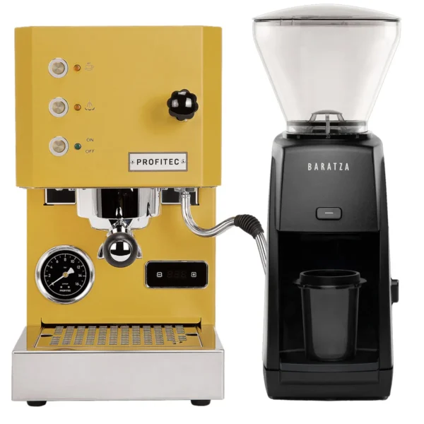 Profitec Go Yellow & Baratza Encore ESP - Espresso Bundle