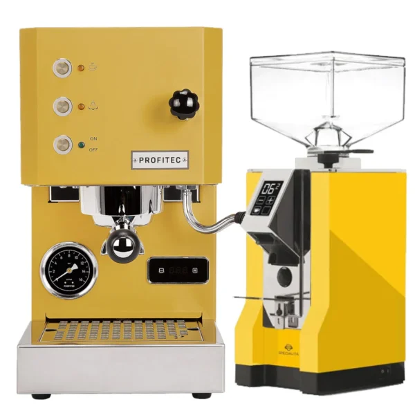 Profitec Go Yellow & Eureka Mignon Specialita - Yellow Bundle