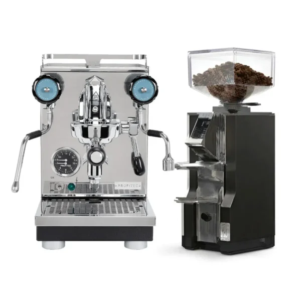 Profitec Pro 400 & Eureka Mignon Libra - Matte Black Bundle
