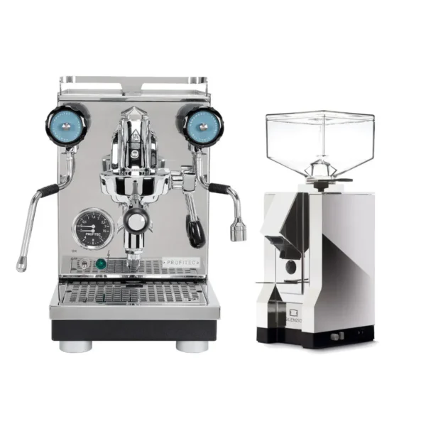 Profitec Pro 400 & Eureka Mignon Silenzio - Chrome Bundle
