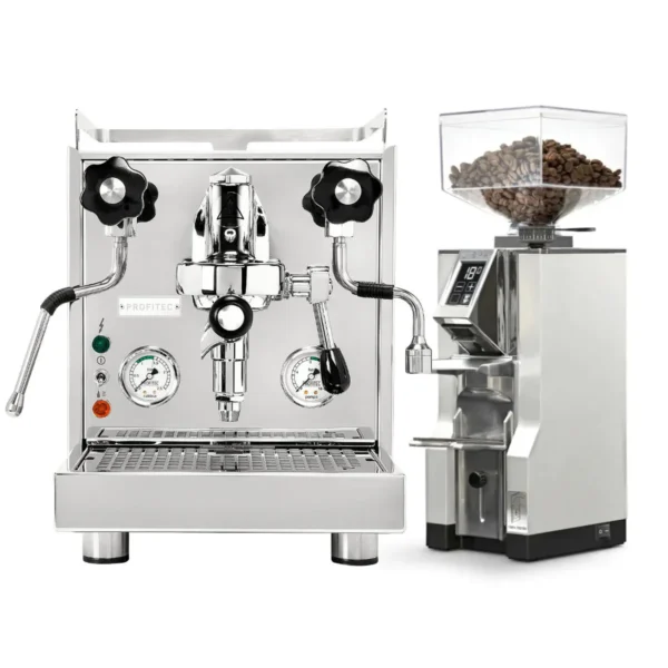 Profitec Pro 500 & Eureka Mignon Libra - Chrome Bundle