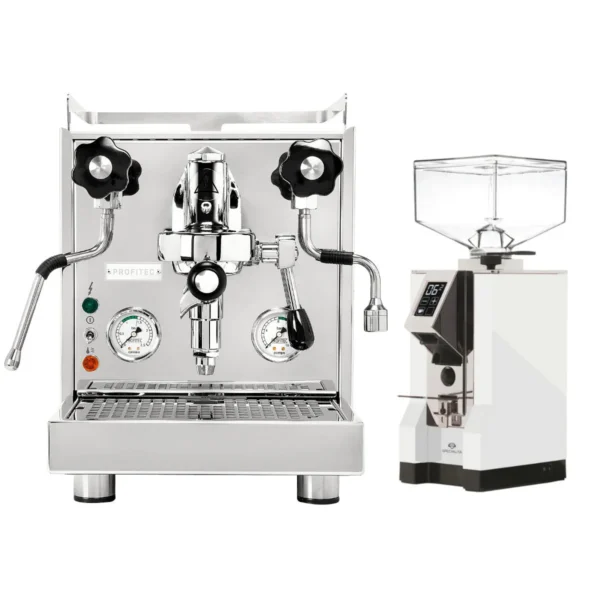 Profitec Pro 500 & Eureka Mignon Specialita - White Bundle