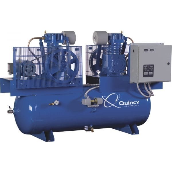 Quincy DuplexAir 253DC80DC23 - 5 HP Compressor 230V