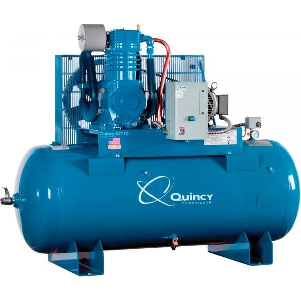 Quincy QT-10 P2103DS12HCB20M Air Compressor - Splash