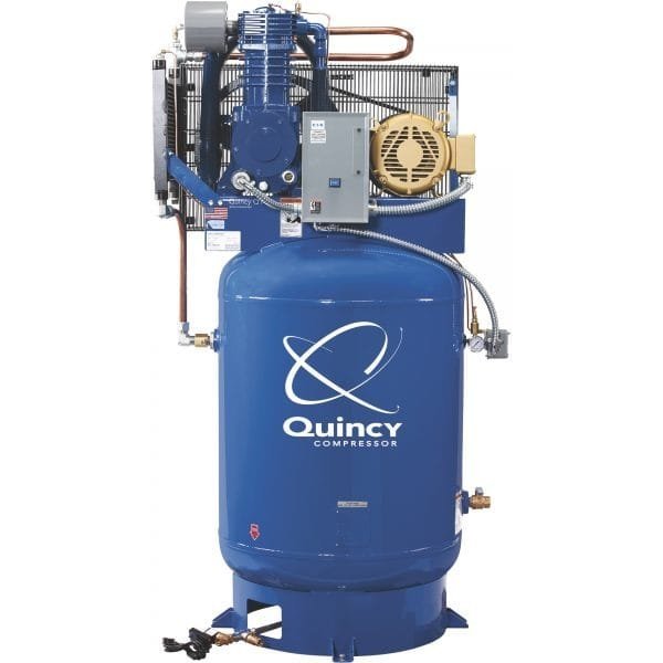 Quincy QT-10 P2103DS12VCB23M Air Compressor - Splash