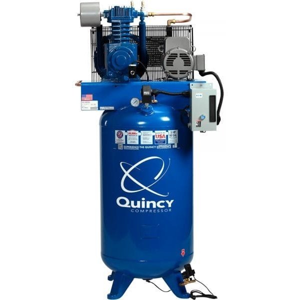 Quincy QT-5 253D80VCB23M Air Compressor - Splash Lube