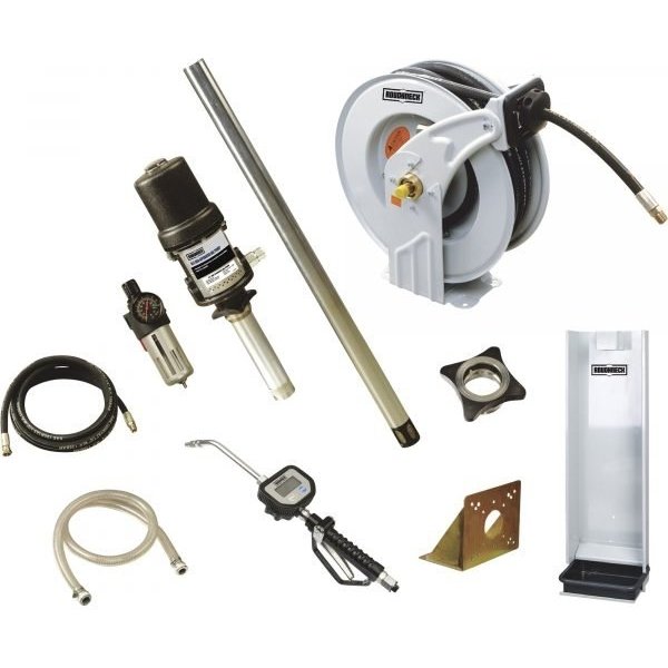 Roughneck 5:1 Ratio Oil Pump Transfer Kit 11 GPM Heavy Duty