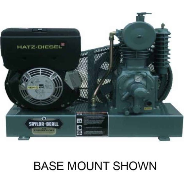 Saylor-Beall B4525GC D Air Compressor - 25HP Base