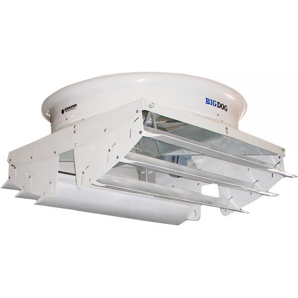 Schaefer BD72-208460-3 Big Dog 72in 3-Phase Circulation Fan (64500 CFM)