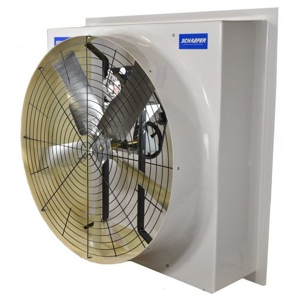 Schaefer FFM485G1-3 Flush Mount Belt Drive Exhaust Fan (48in, 22370 CFM)
