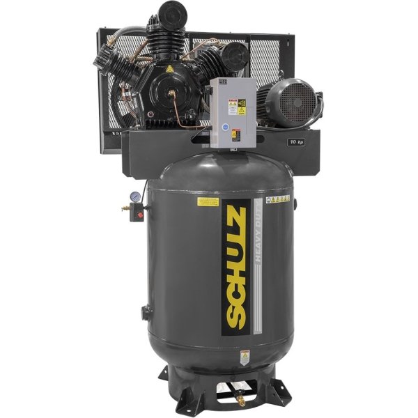 Schulz 10120VW40X-3 Air Compressor - 10HP 40Gal
