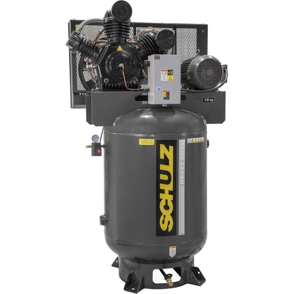 Schulz 15120VW60X-3 Air Compressor - 15HP 60Gal