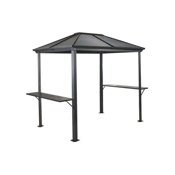 ShelterLogic Sojag BBQ Ventura 500-9161427 Grill Gazebo Hardtop Fabric (Gray)