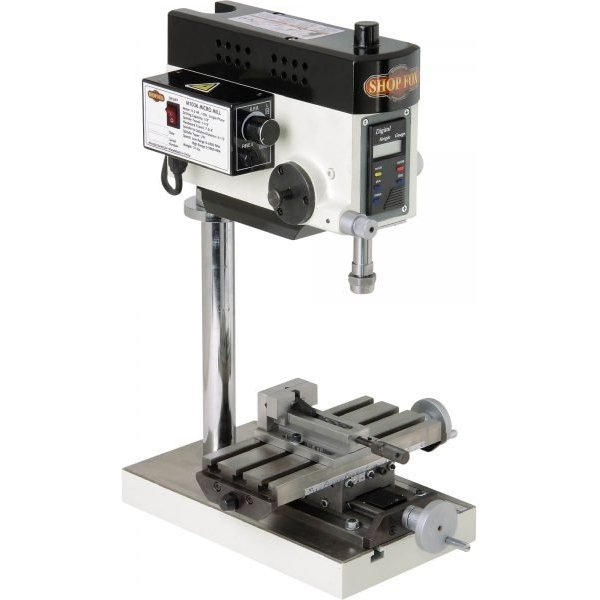 Shop Fox M1036 Micro Milling Machine - Variable Speed, 110V