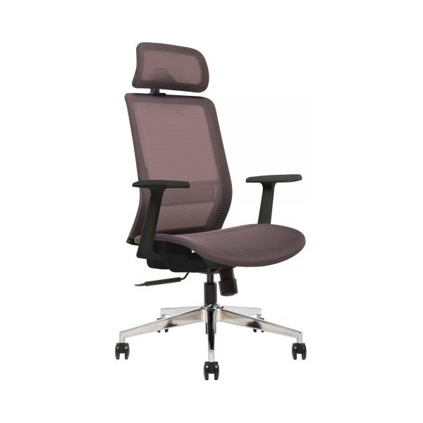 Sinfonia 810061171515 Ergonomis High Back Adjustable Arms Coklat