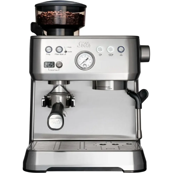 Solis Perfetta Grind & Infuse - Espresso Machine Stainless
