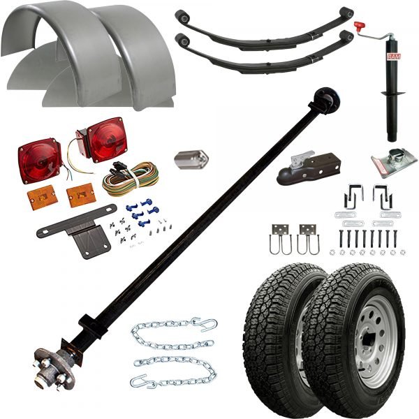 TK Trailer Parts Kit MP1110TKT for 3.5K Single-Axle 10ft Tilting Utility Trailer 1 TK Trailer Parts Kit MP1110TKT for 3.5K Single-Axle 10ft Tilting Utility Trailer